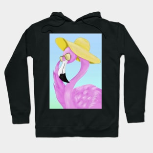 Summer flamingo Hoodie